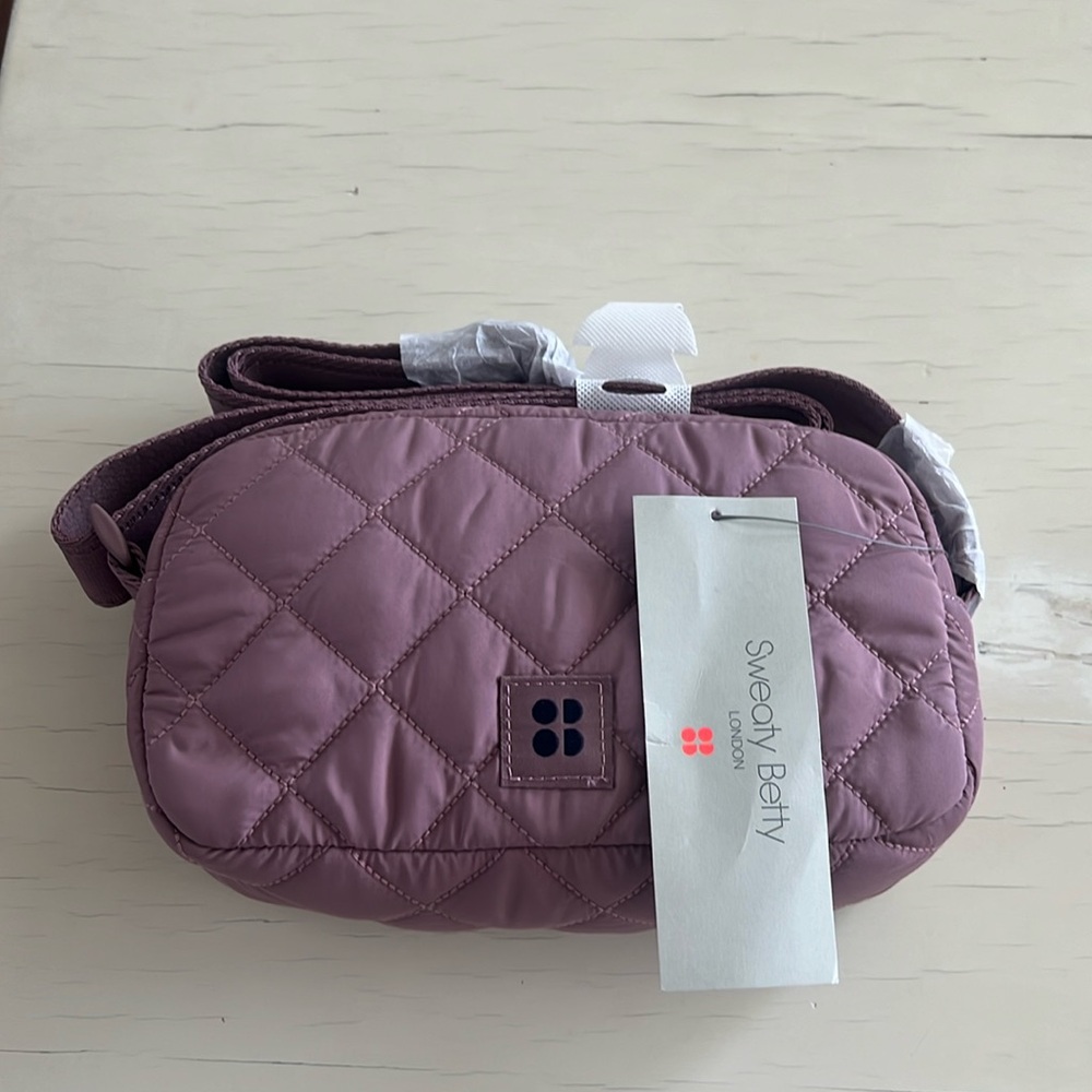 Sweaty Betty All Day Quilted Crossbody Bag